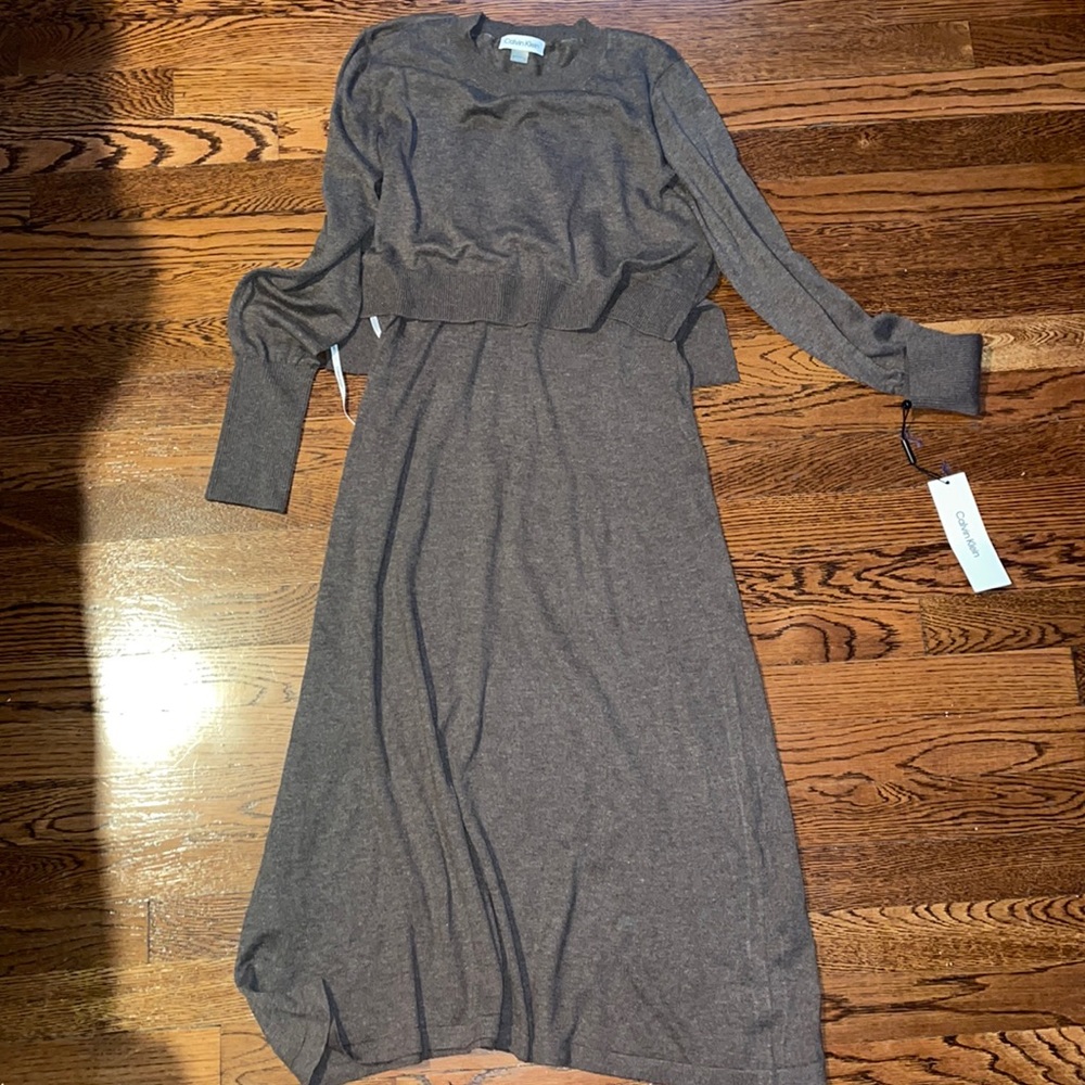 Calvin Klein sweater dress BRAND NEW